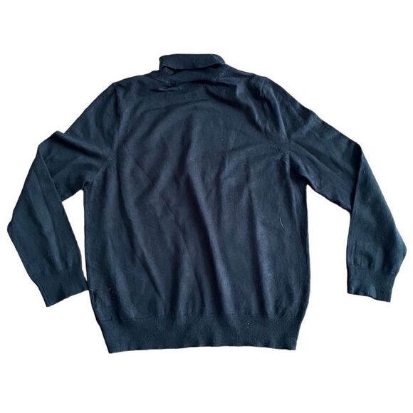 ModCloth Fervour Sweater Turtle Black Alpaca Blend 1X Plus - Picture 2 of 5